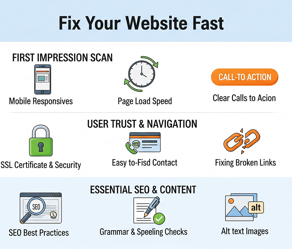 Fix-Your-Website-Fast-Cheklist